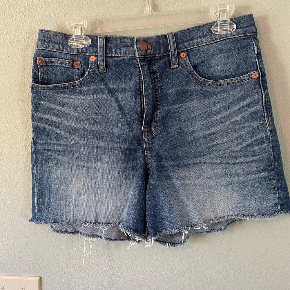 Madewell high rise denim shorts size 29
